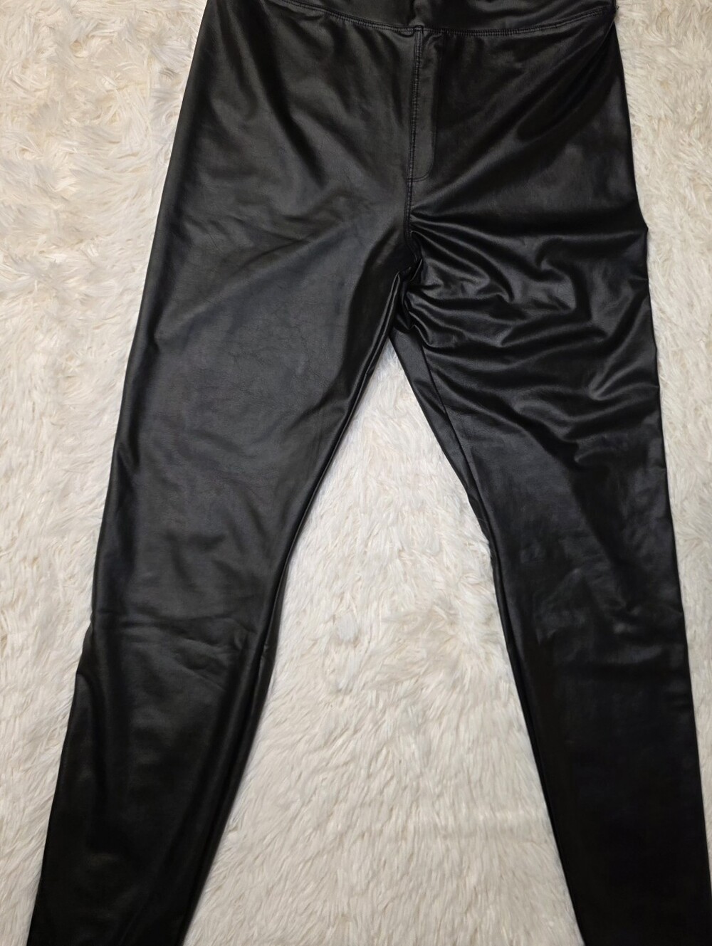 Offline By Aerie Black Faux Leather Leggings